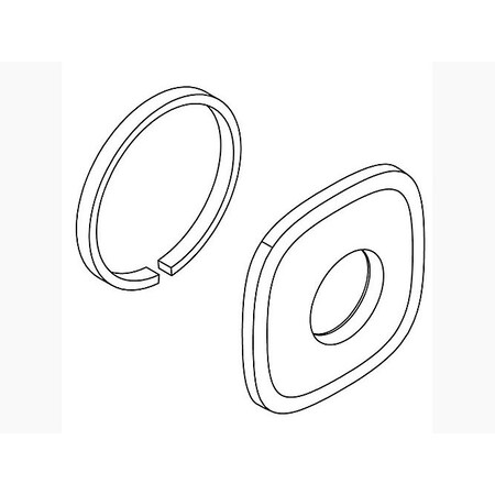 Kohler Assembly, Escutcheon 1430888-BL